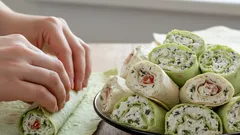 3 suroviny, 15 minut: zdravé snackové rolky pro celou rodinu